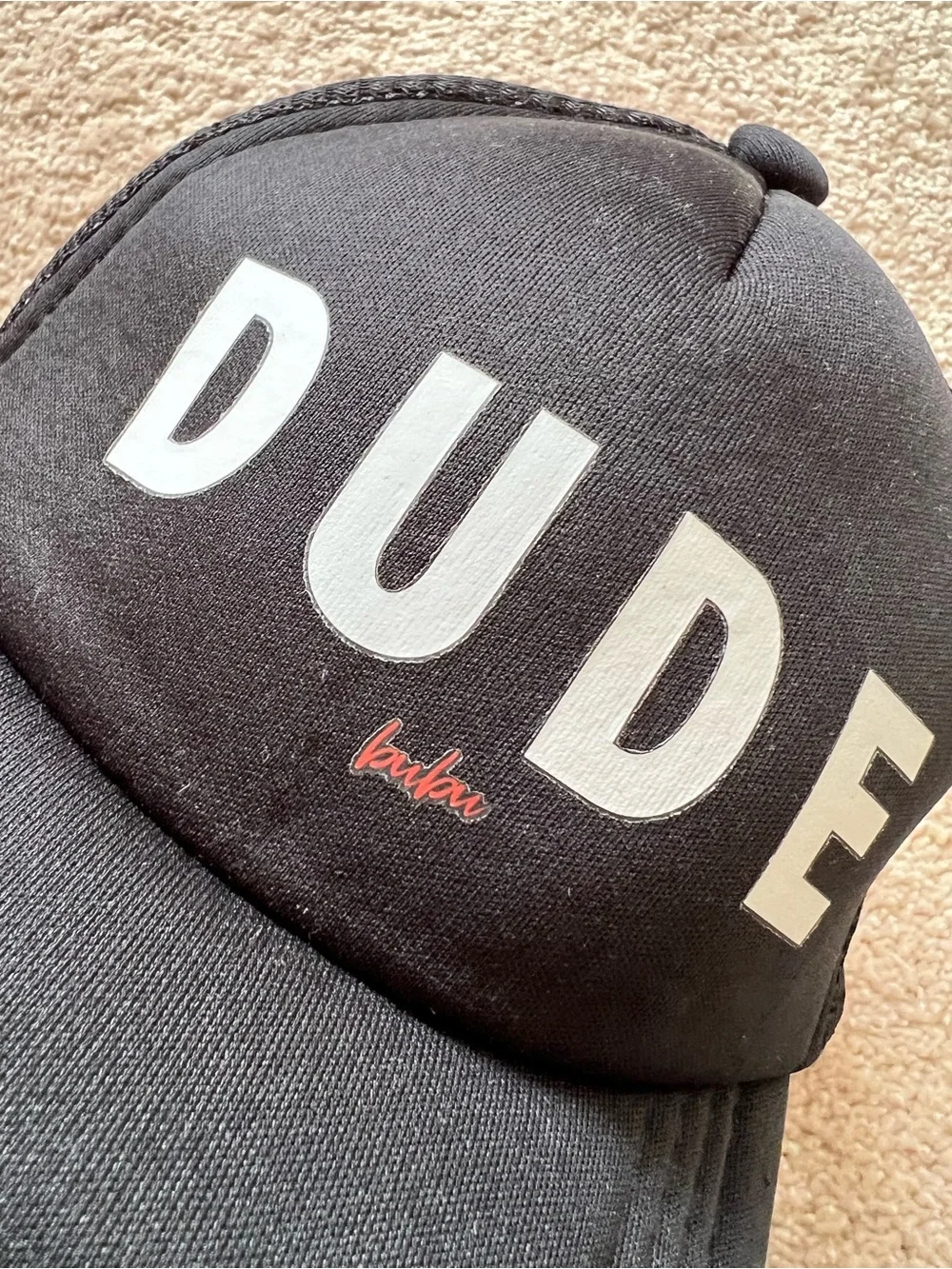 Bubu Kids DUDE Trucker Hat
